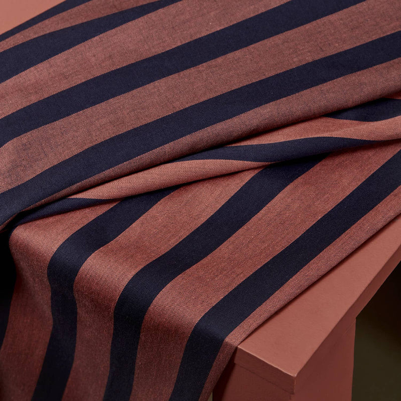Ray Chestnut Fabric by Atelier Brunette