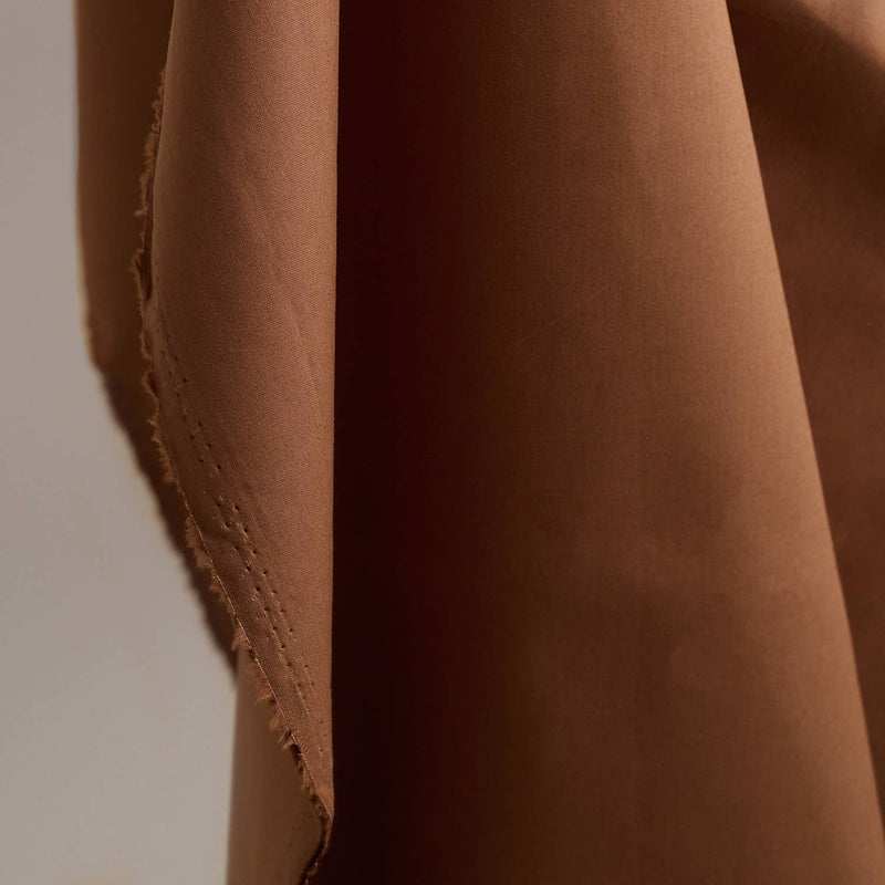 Water-Repellent Cotton Pecan Pie Fabric by Atelier Brunette