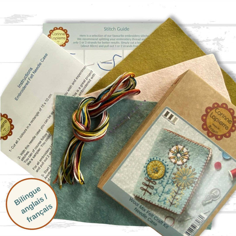 Needle Case Felt Craft Mini Kit by Corinne Lapierre Limited