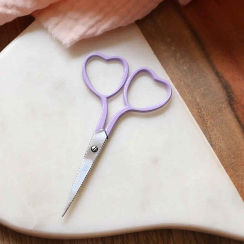 Heart Embroidery Scissors by Lise Tailor