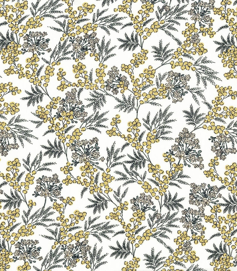 Winter Berries Viscose Fabric by Cousette
