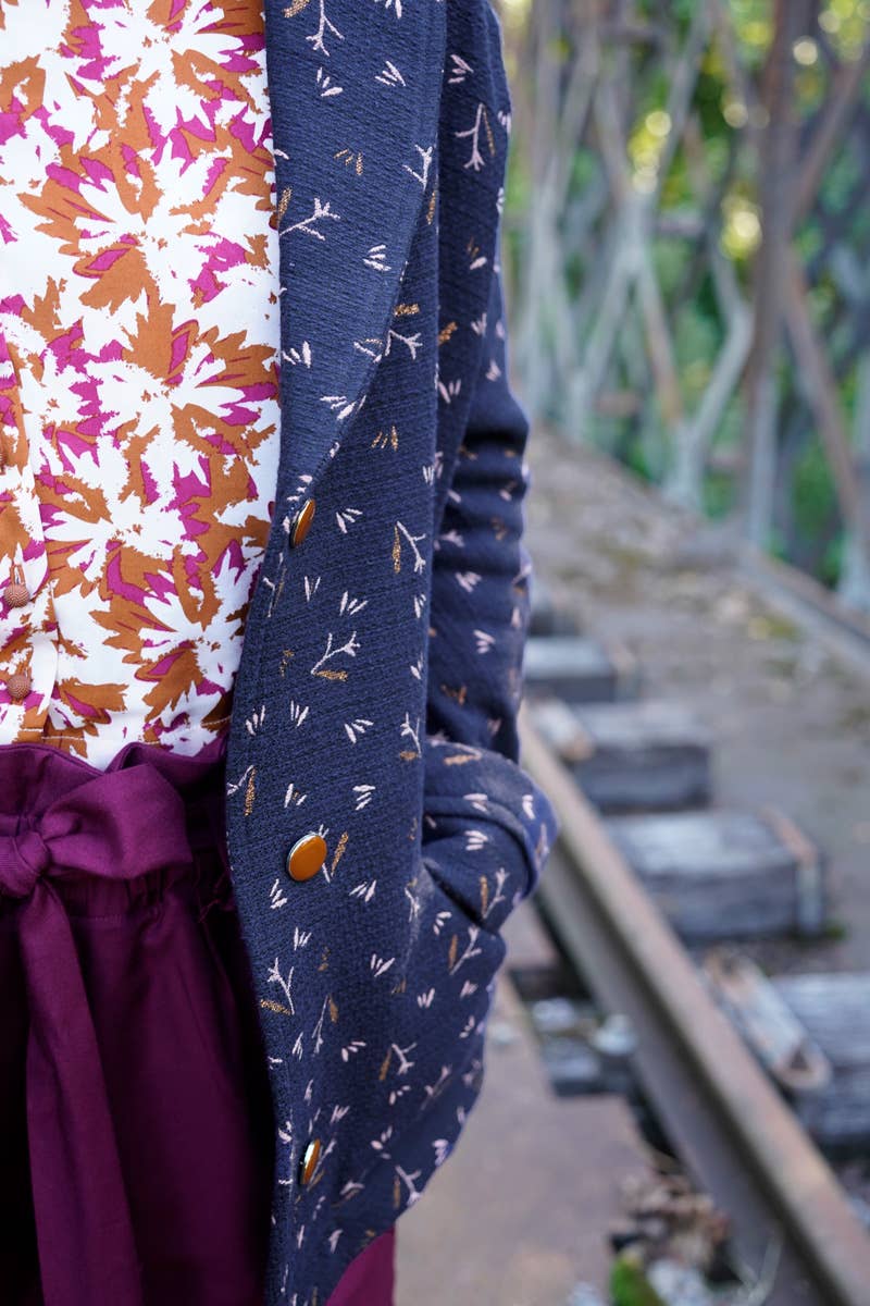 Chic Caramel Button by Eglantine et Zoé