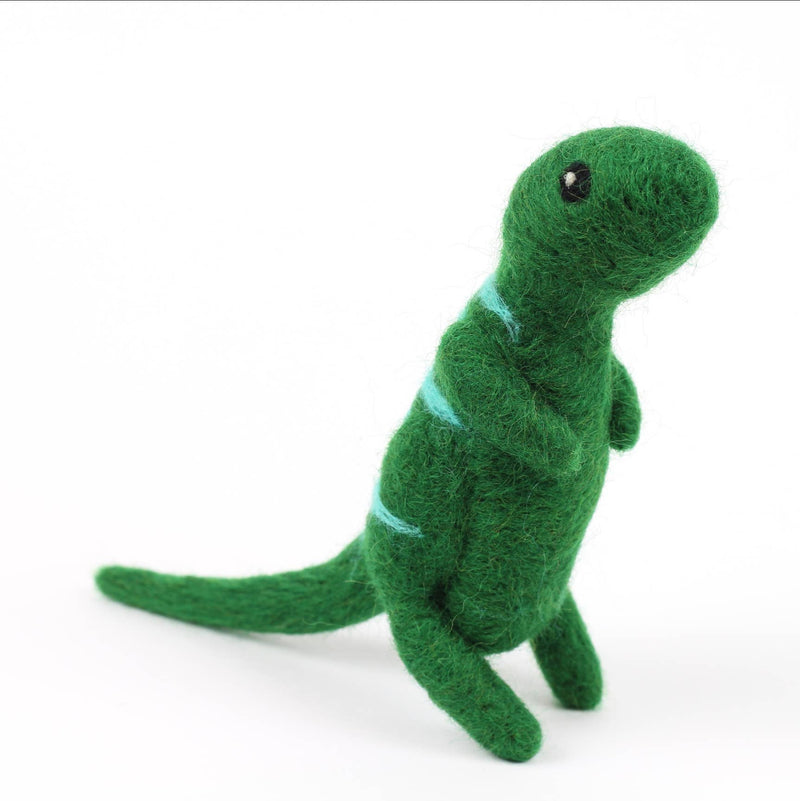 T-Rex Mini Needle Felting Kit | Beginner Craft Kit by Hawthorn Handmade