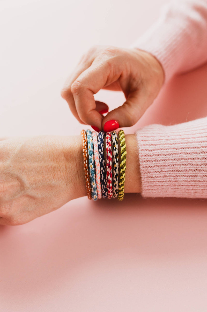 Kumihimo Friendship Bracelet Kit by Cotton Clara