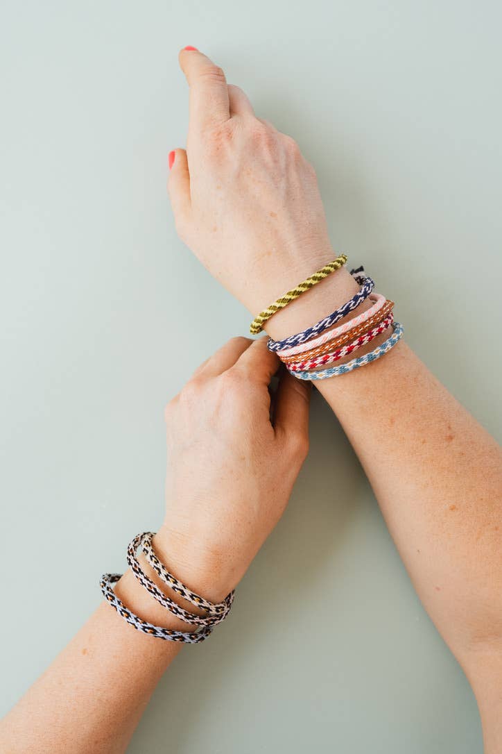 Kumihimo Friendship Bracelet Kit by Cotton Clara