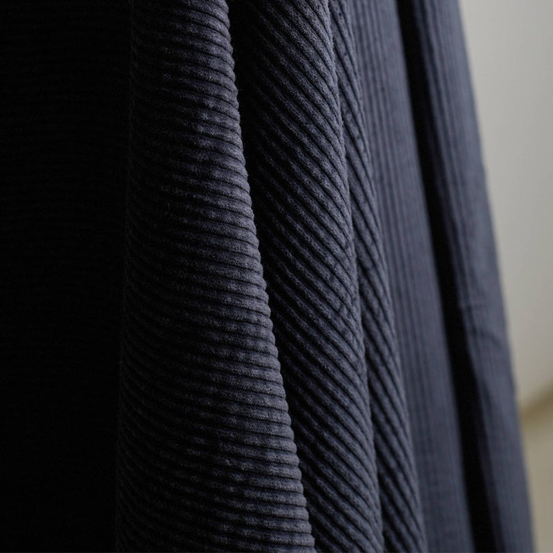 Bubble Deep Charcoal Fabric by Atelier Brunette