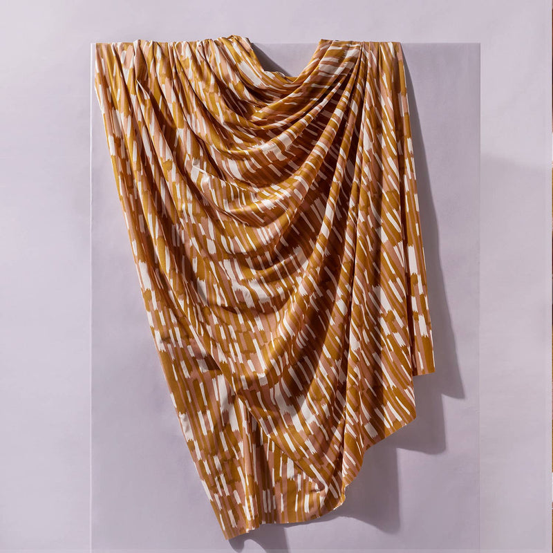 Imany Pecan Pie Viscose Modal Fabric by Atelier Brunette