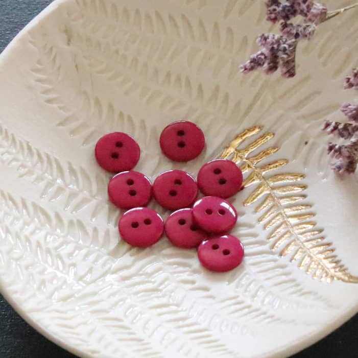 Shiny Flat Buttons by Lise Tailor