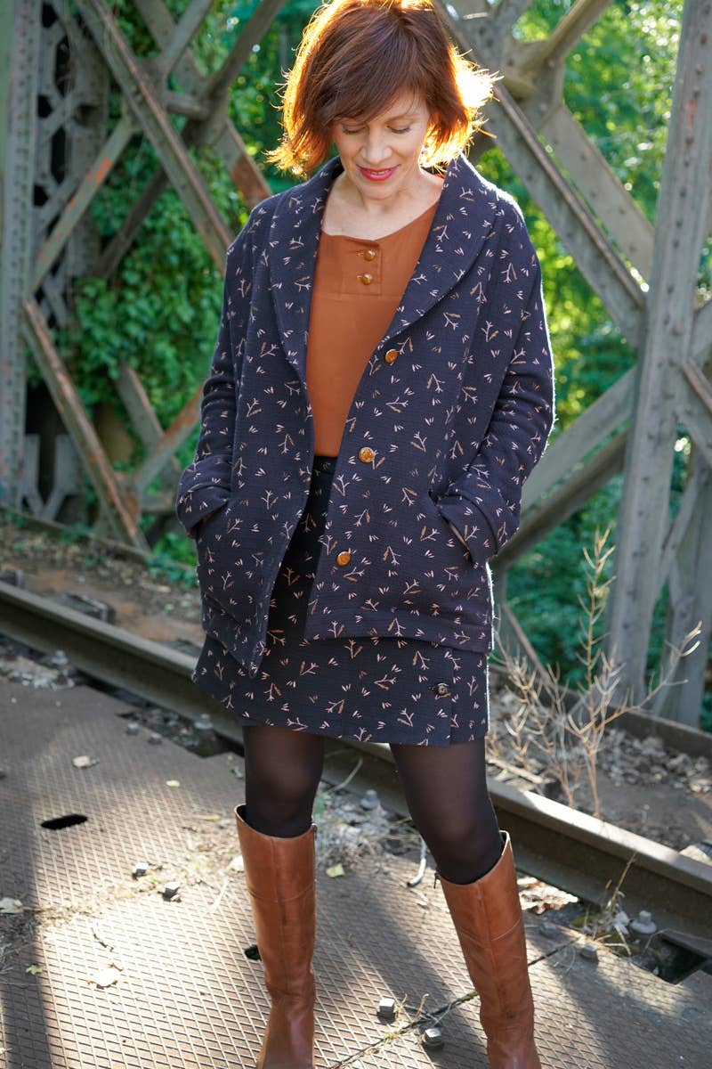 Chic Caramel Button by Eglantine et Zoé