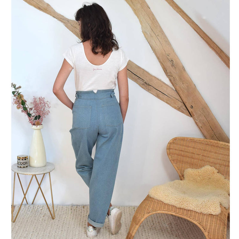 Pantalon Magnette Printed Sewing Pattern by Cousette (PAPER)