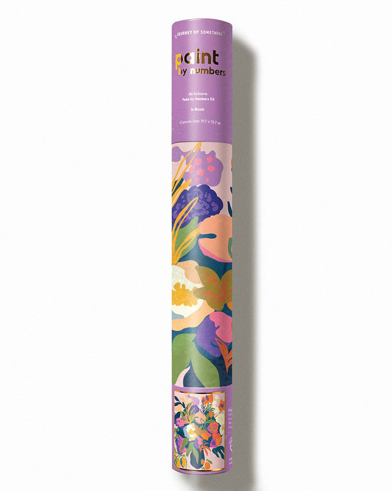 Paint by Numbers Kit & Canvas "In Bloom" by J.O.S