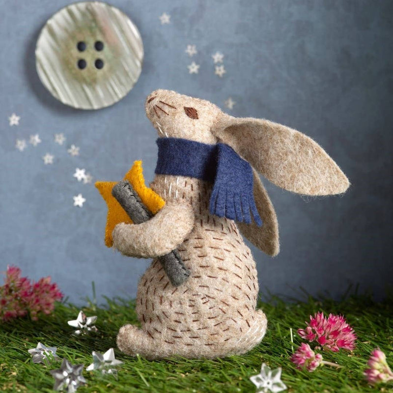 Prof Hare Stargazer Felt Craft Mini Kit by Corinne Lapierre