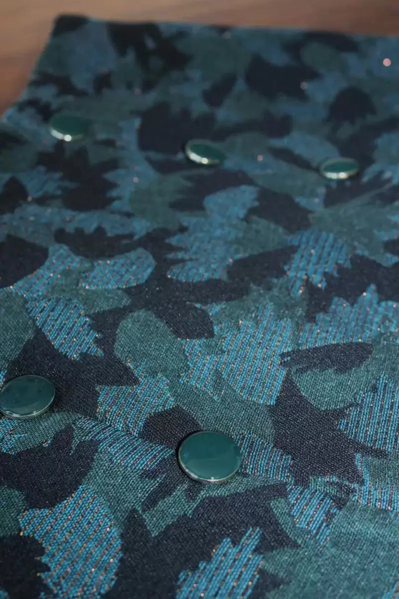 Chic Pine Green Fir Tail Button by Eglantine et Zoé