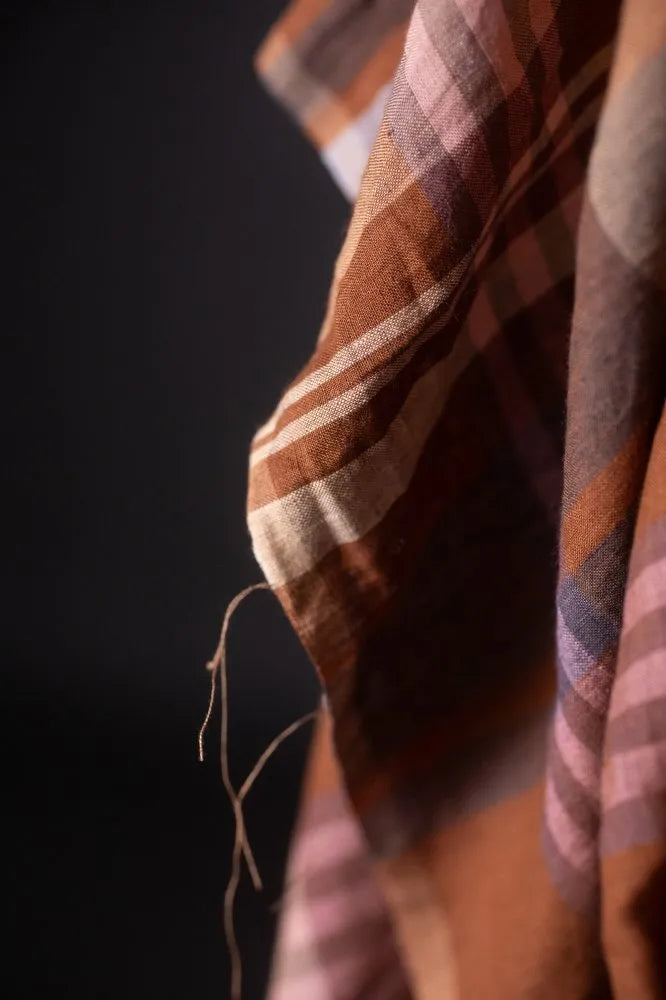 Chatou Rust Linen by Merchant and Mills