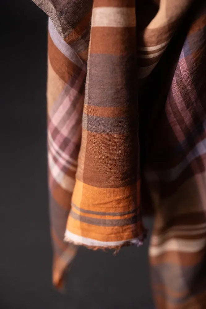 Chatou Rust Linen by Merchant and Mills