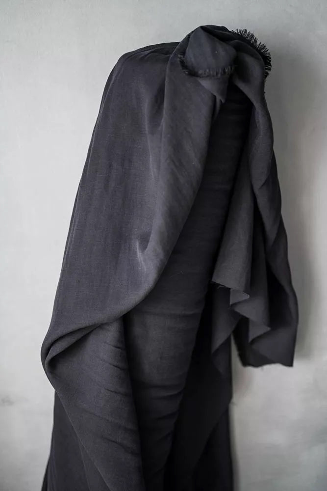 TENCEL™ Lyocell/Linen Black by Merchant & Mills