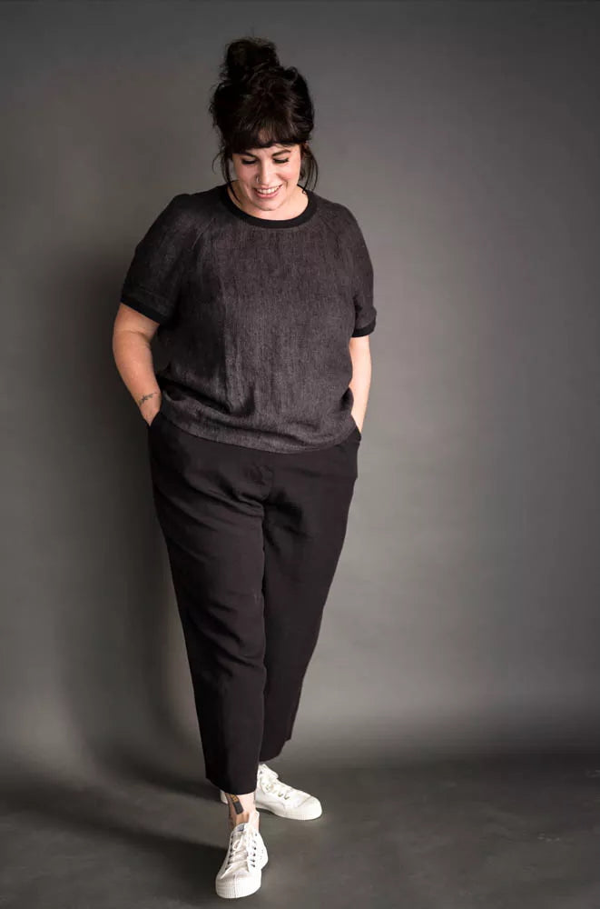 TENCEL™ Lyocell/Linen Black by Merchant & Mills