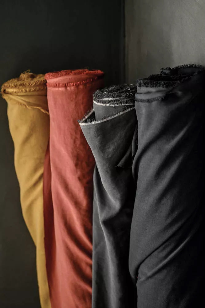 TENCEL™ Lyocell/Linen Black by Merchant & Mills