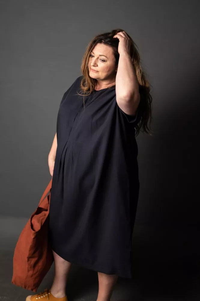 Voyage Navy TENCEL™ Lyocell/Linen