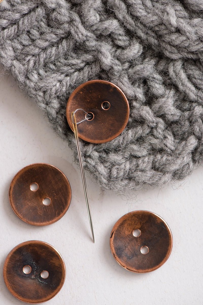 Classic Copper Buttons (3/8”) by Quince & Co