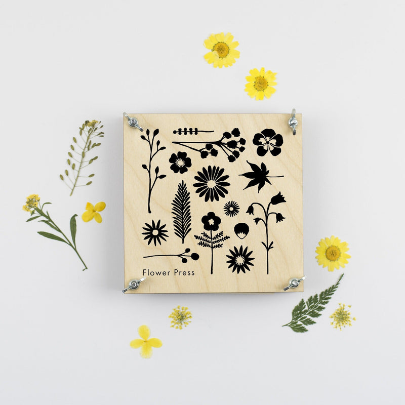 Flower Press - Silhouette by Studio Wald