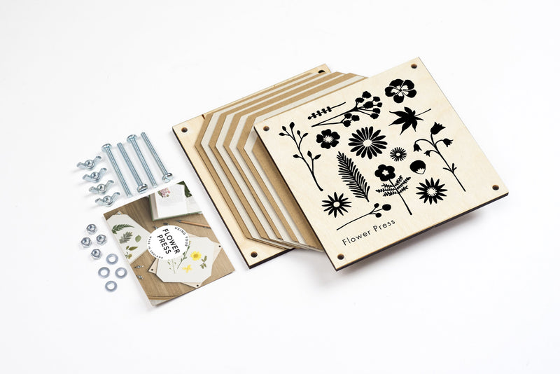 Flower Press - Silhouette by Studio Wald