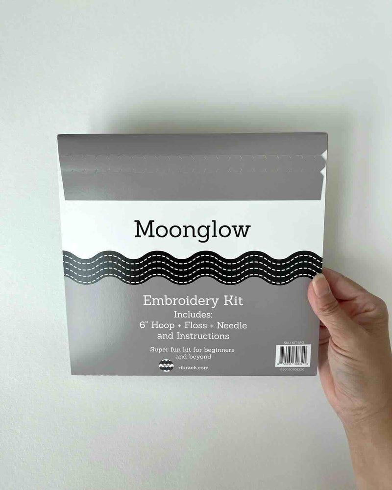 Moonglow Embroidery Kit by Rikrack