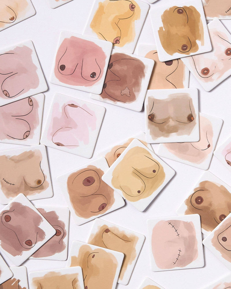Memory Card Game - Boobs by J.O.S Studio