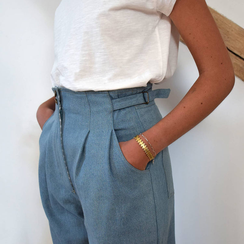 Pantalon Magnette Printed Sewing Pattern by Cousette (PAPER)