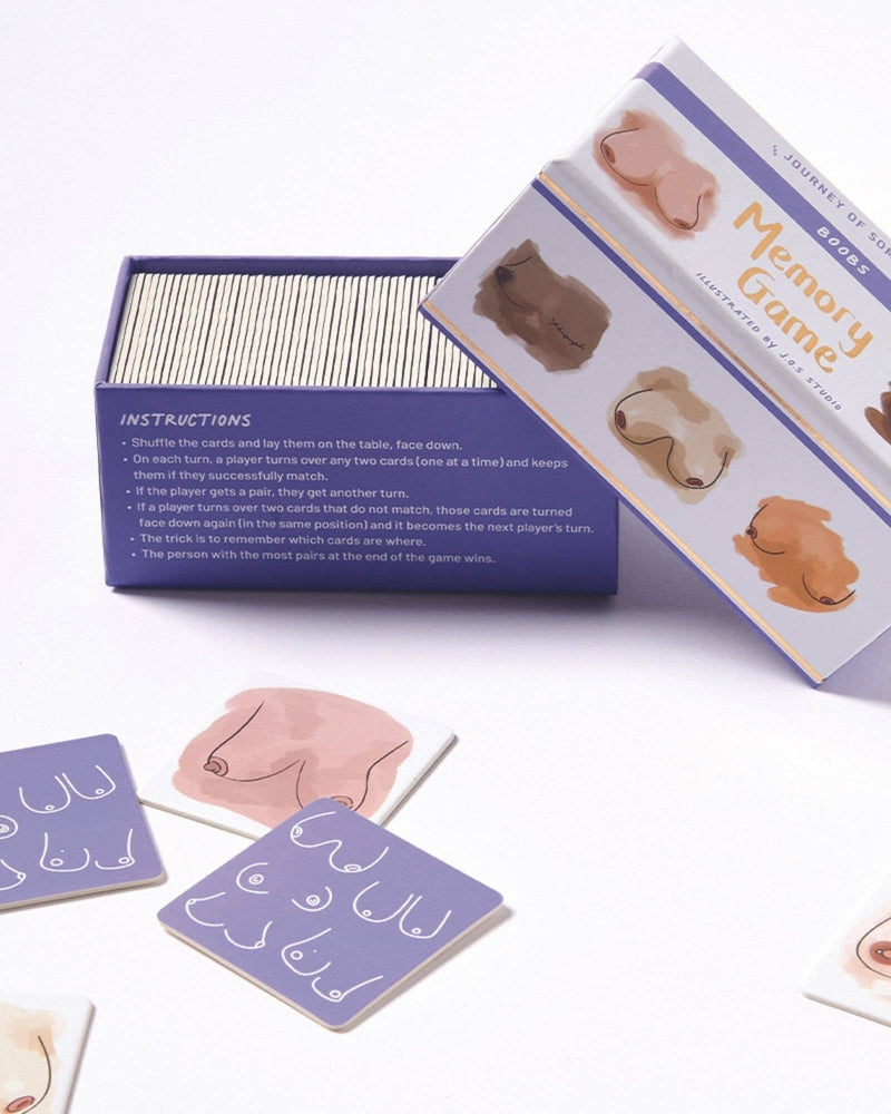 Memory Card Game - Boobs by J.O.S Studio