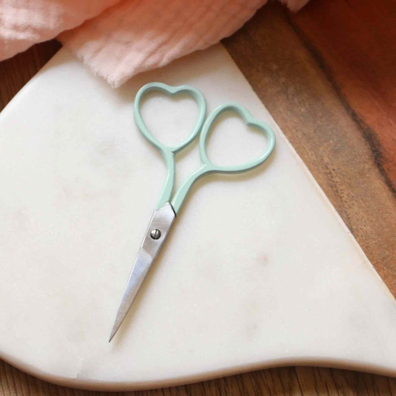 Heart Embroidery Scissors by Lise Tailor