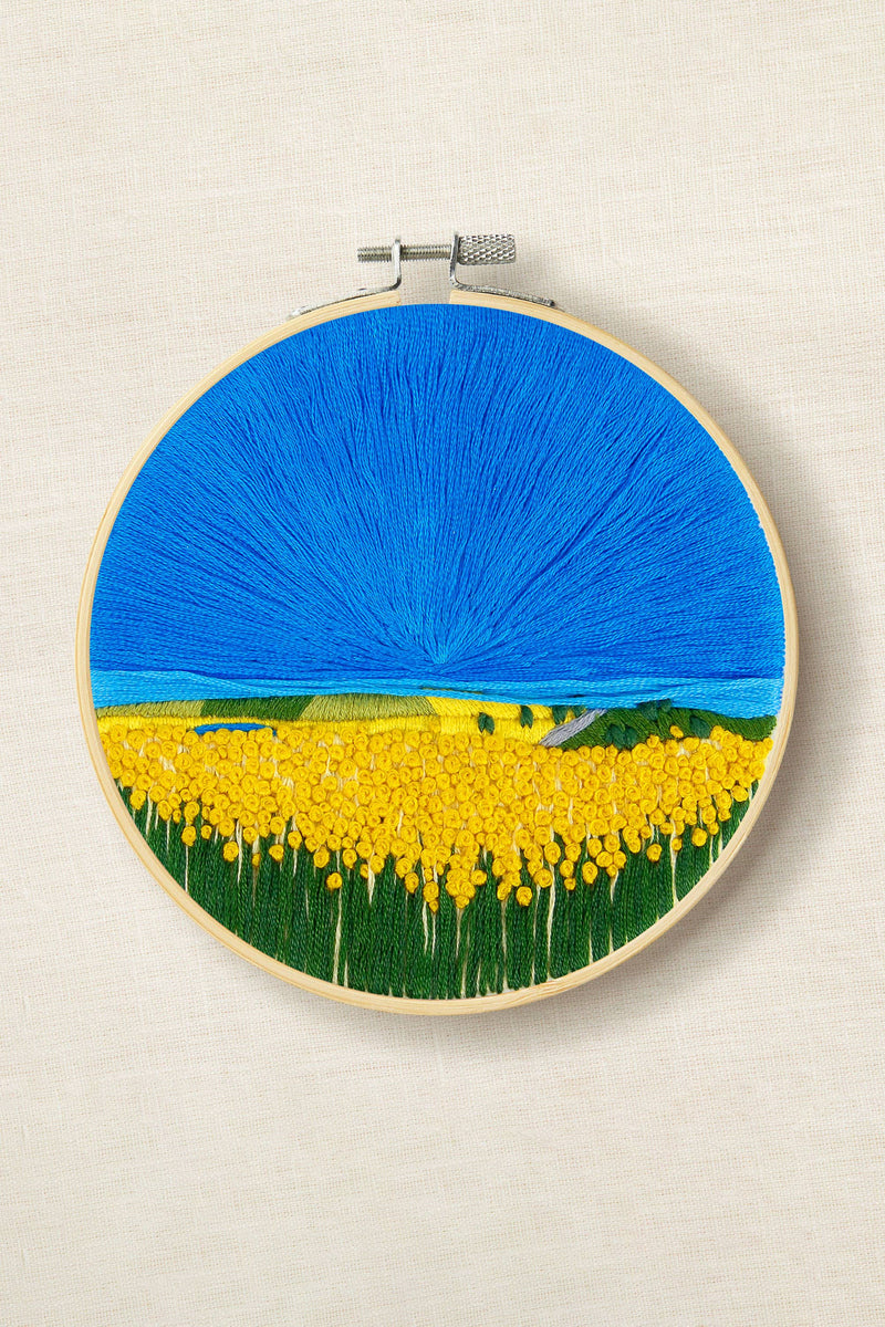DMC Designer Embroidery Kit - Sunflowers