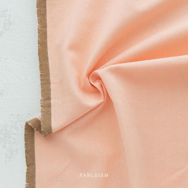 Sprout Wovens in Peachy by Fableism