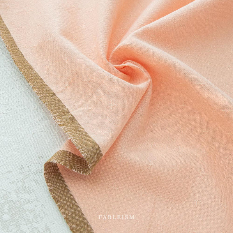Sprout Wovens in Peachy by Fableism