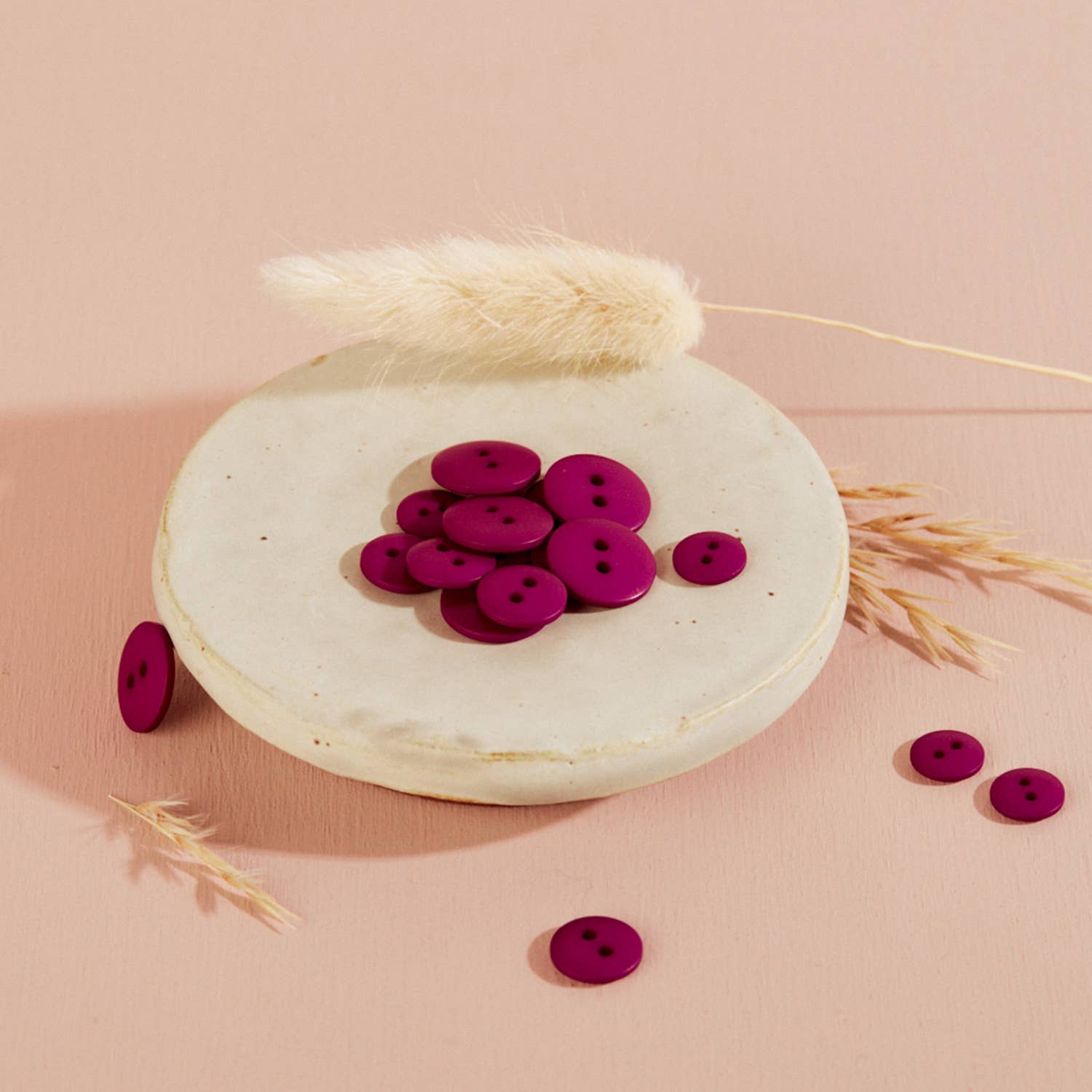 Classic Matte Buttons - Dahlia by Atelier Brunette