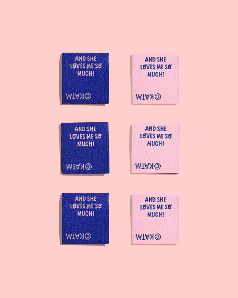 Aunty Made It Woven Labels