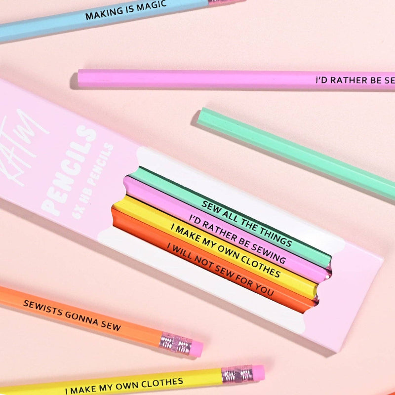 Sewing Themed HB Pencil Pack