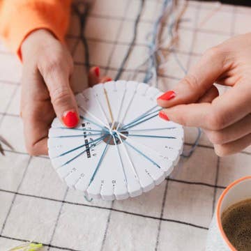 Kumihimo Friendship Bracelet Kit  by Cotton Clara
