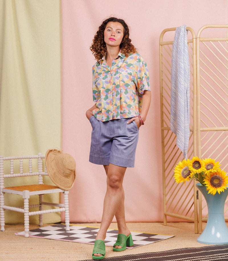 Djette Shirt Dress by Cousette PRINTED PATTERN