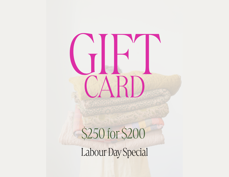 $250 Gift Card — yours for $200 this weekend!