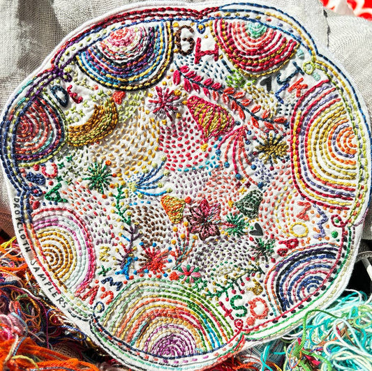 Disco Nap Embroidery Kit