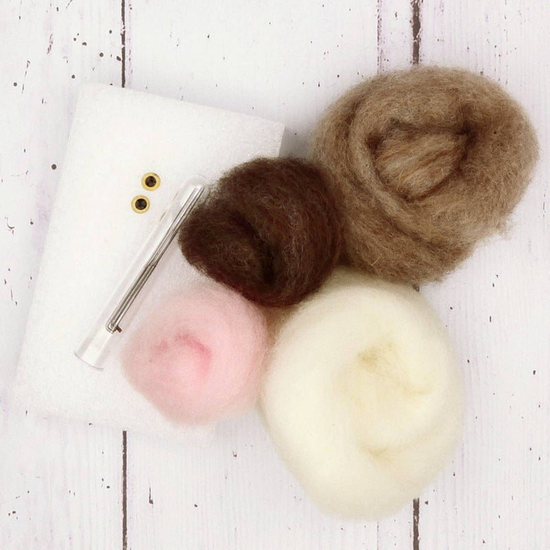 Baby Bunny - Needle Felting Craft Kit