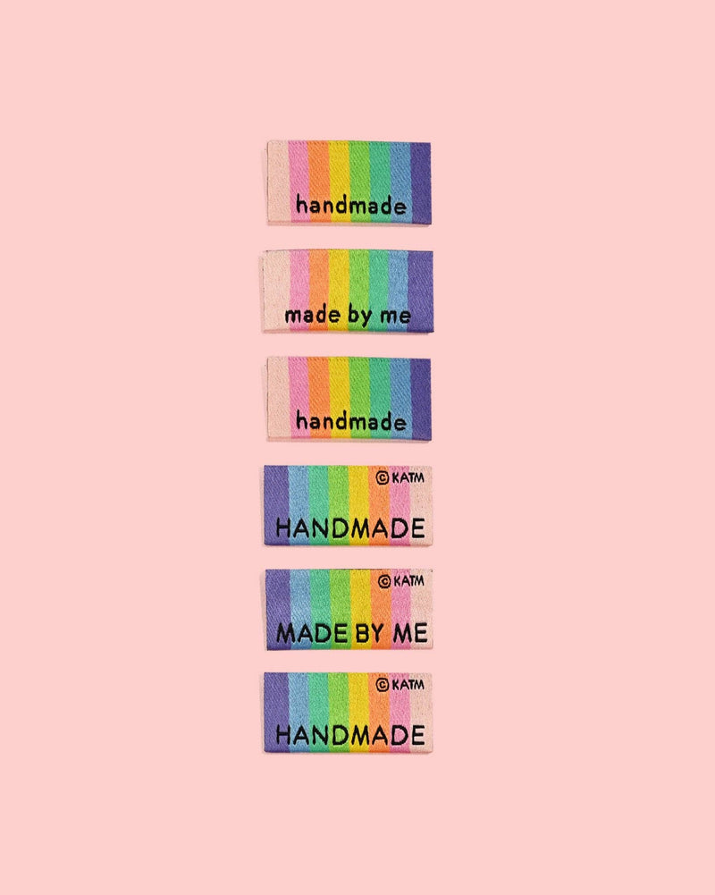 Handmade/Made By Me Woven Labels