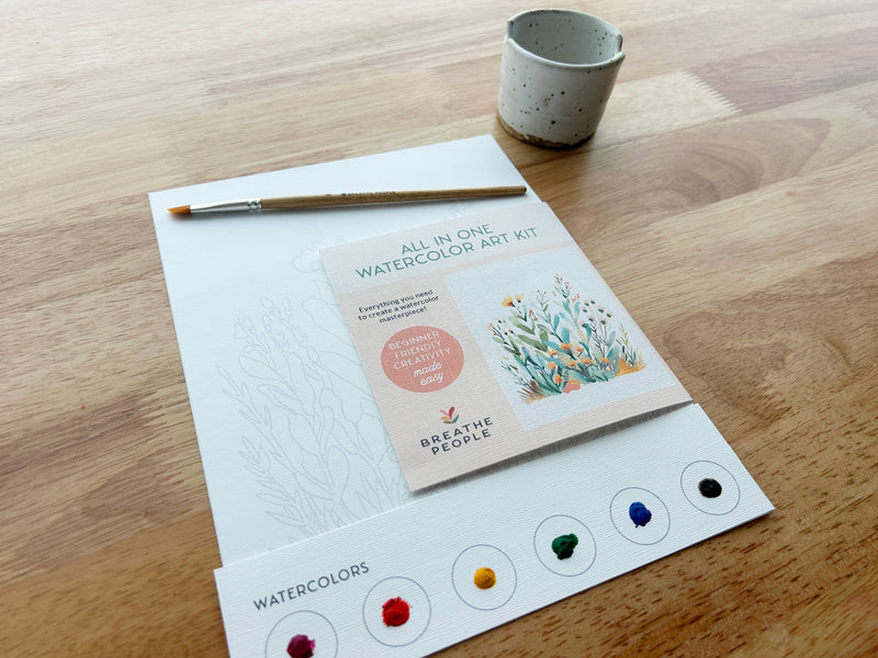 All-In-One Watercolour Kit - Desert Bloom