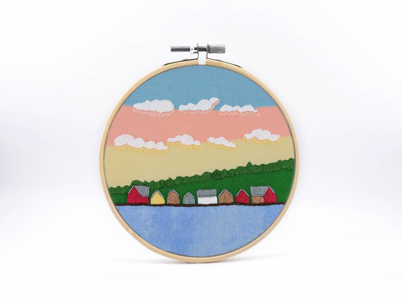Maritime Morning - Landscape - DIY Embroidery Kit