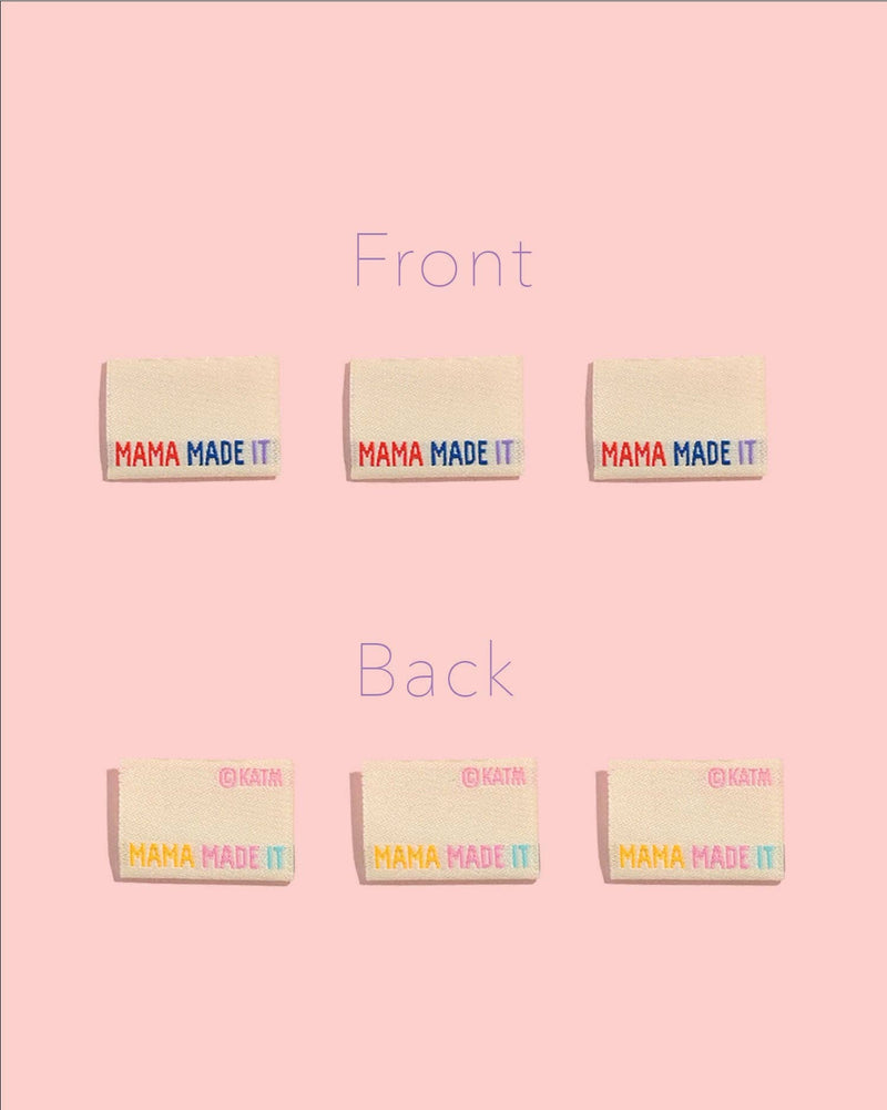 Mama Made It Woven Labels