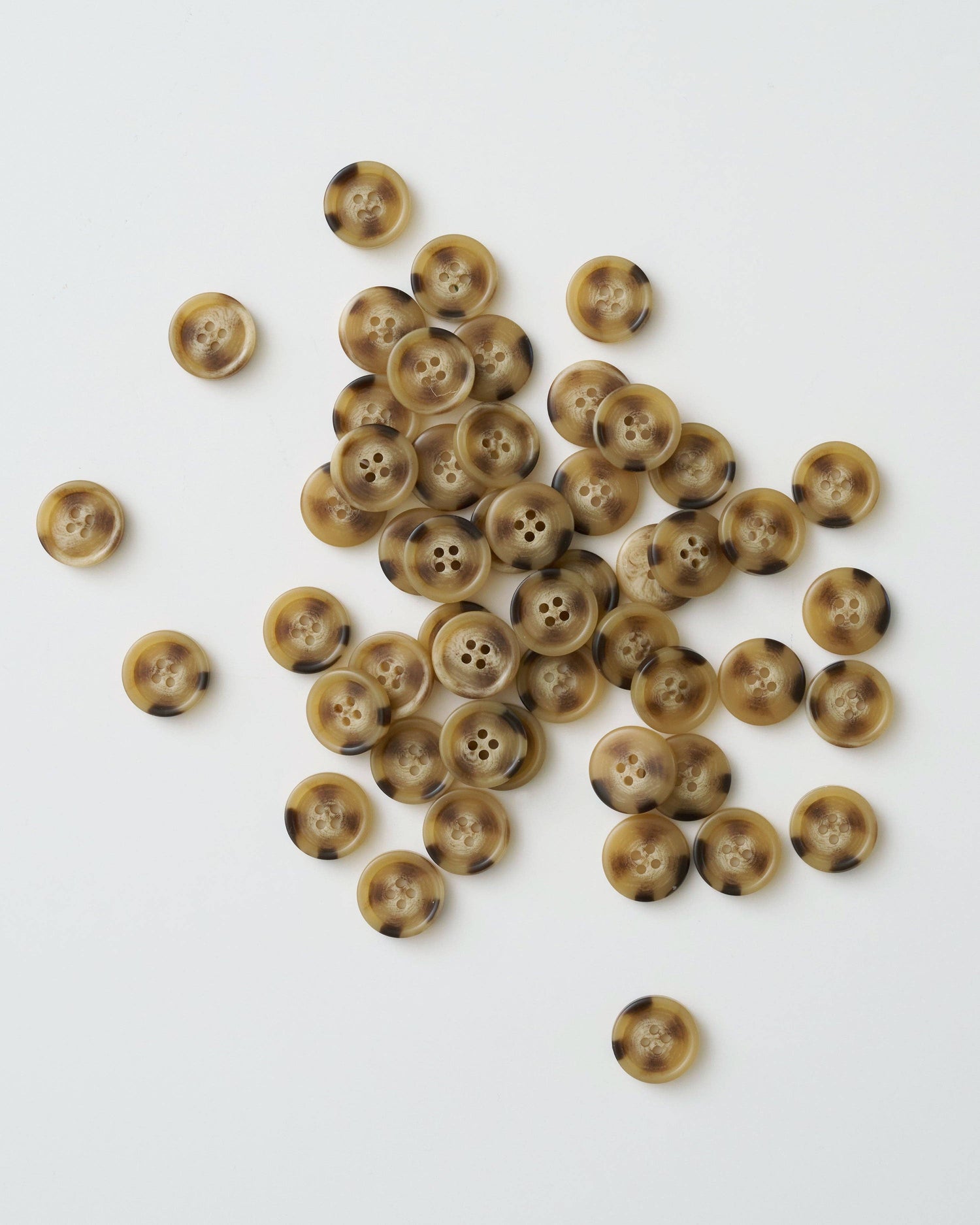 Tortoiseshell 3/4" Resin Button