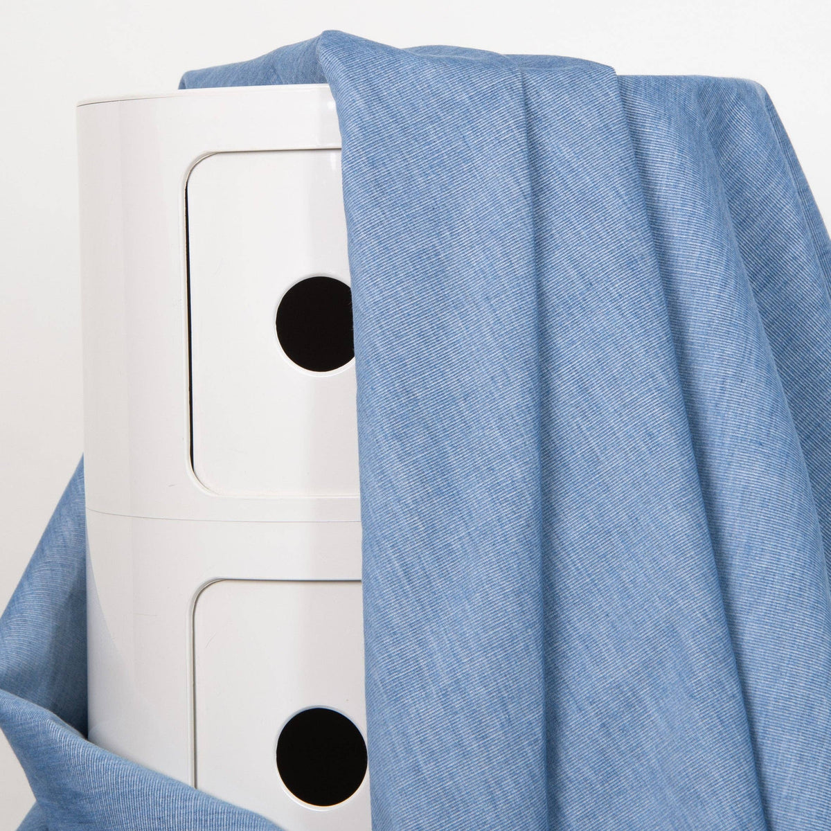 Light Blue Woven Velvet