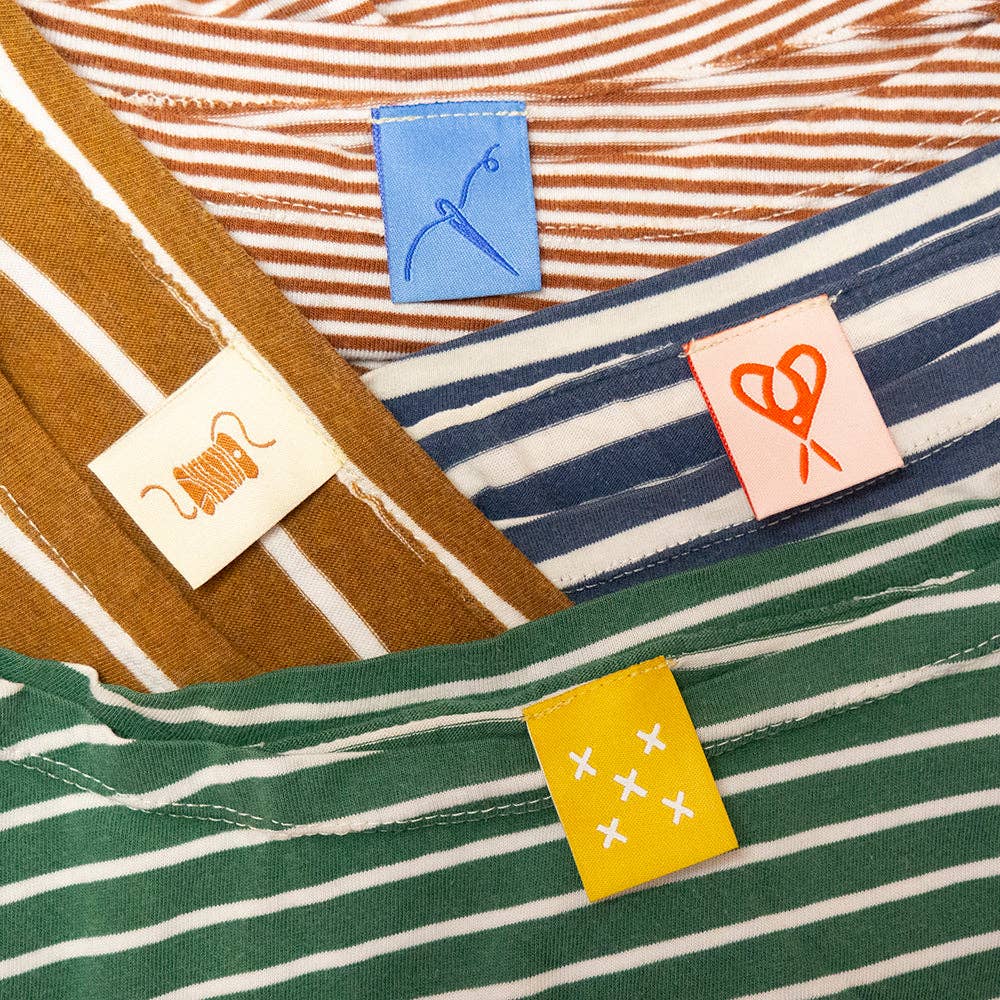 Stitching Symbols Sew-In Labels (4 Pack) by Junebug & Darlin