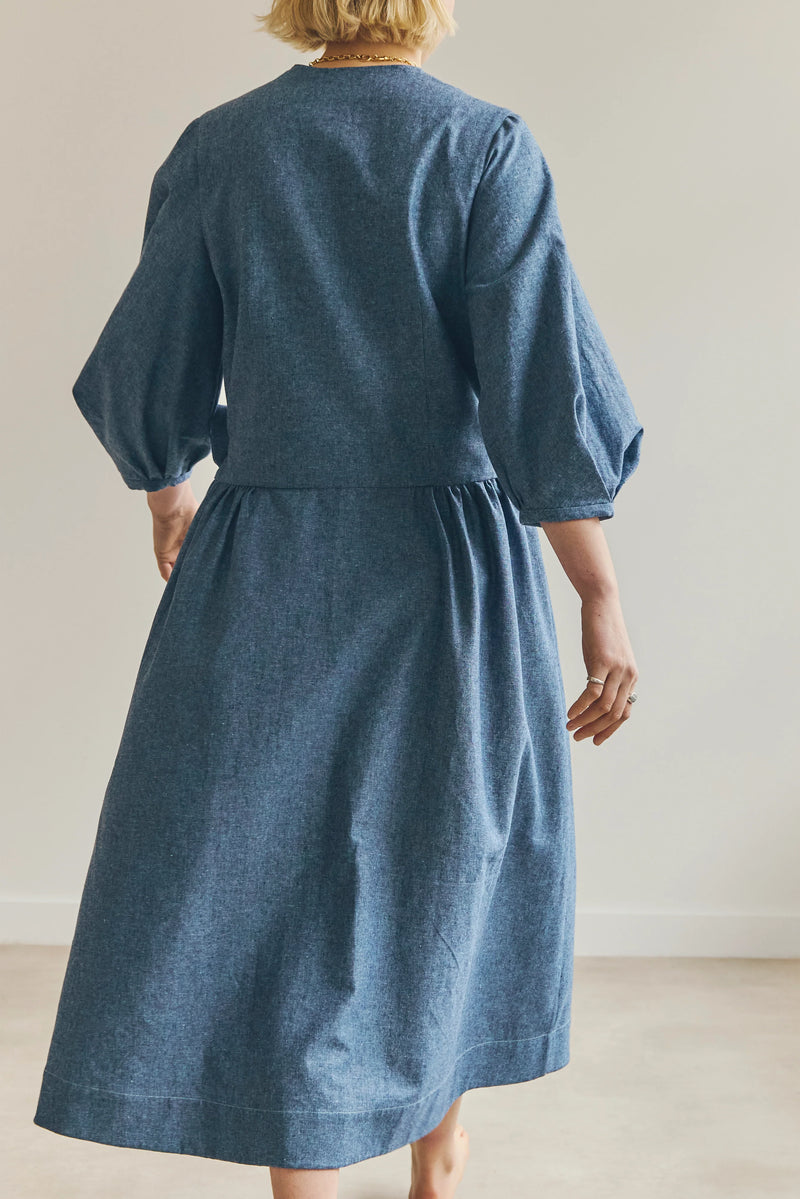 Amalie Wrap Dress PDF Pattern